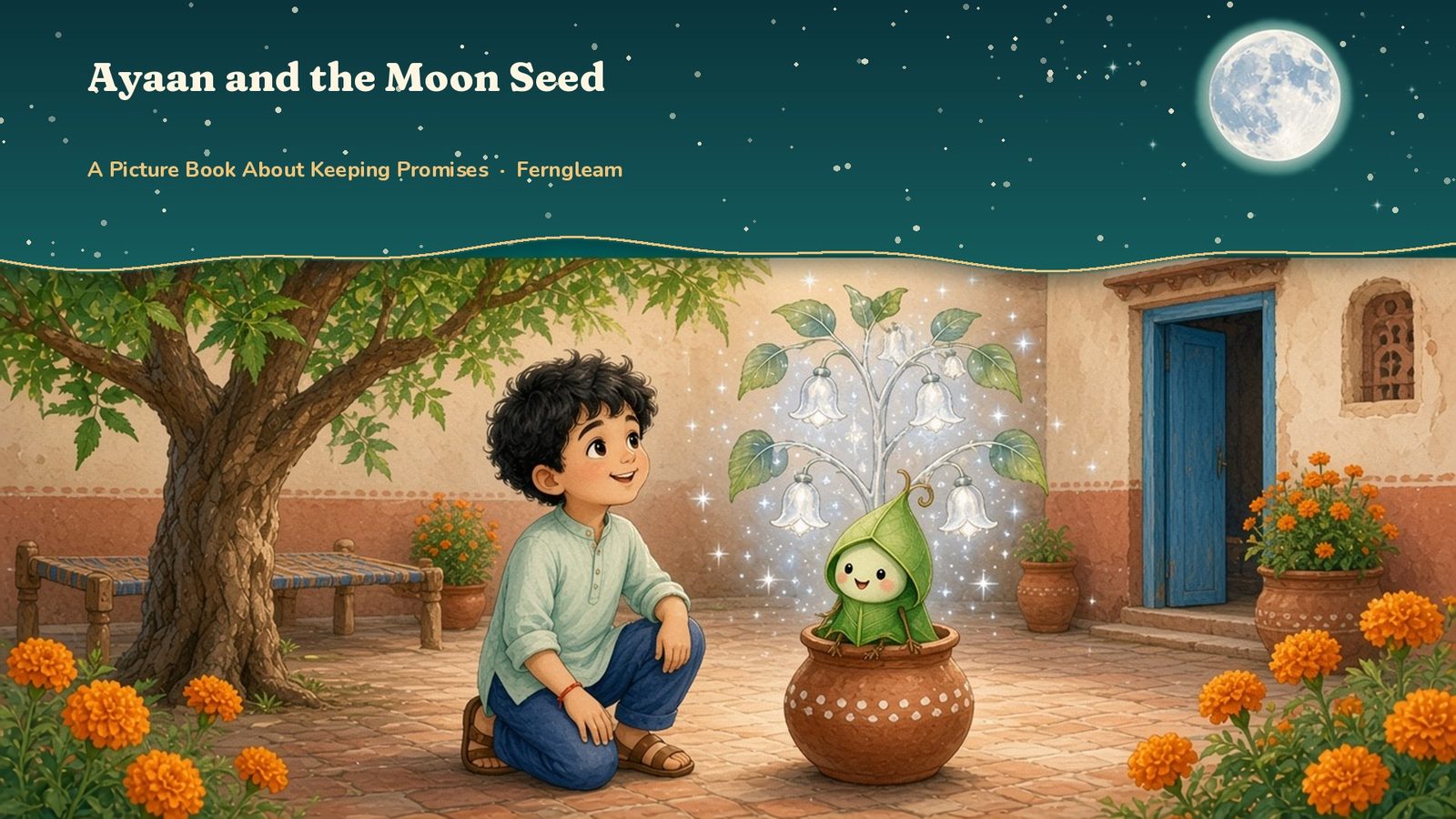Cover of Ayaan and the Moon Seed