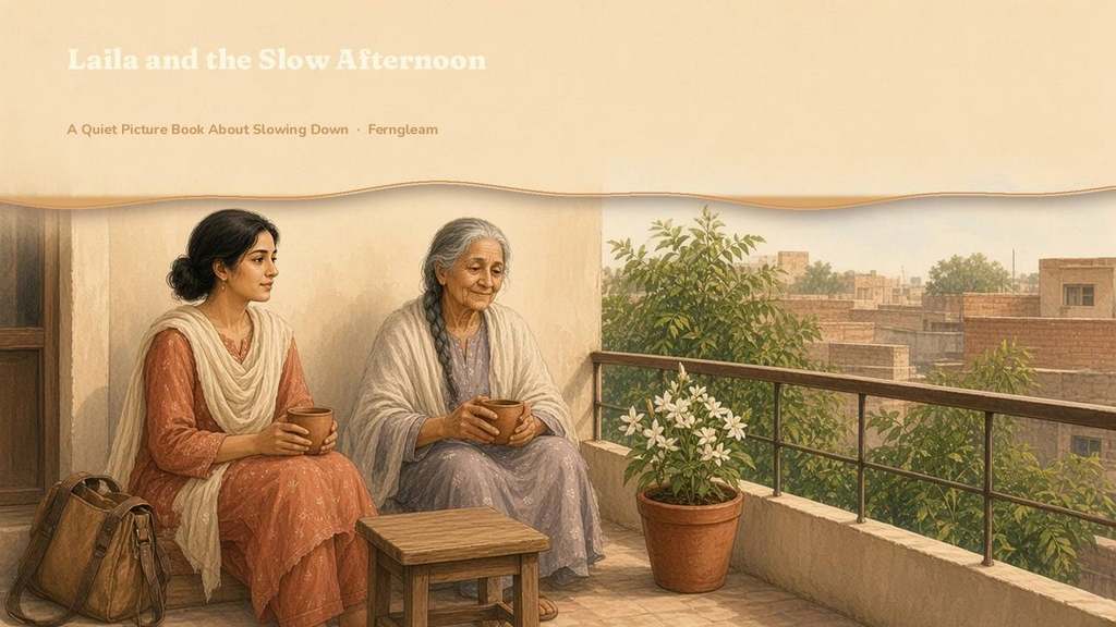 Cover of Laila and the Slow Afternoon
