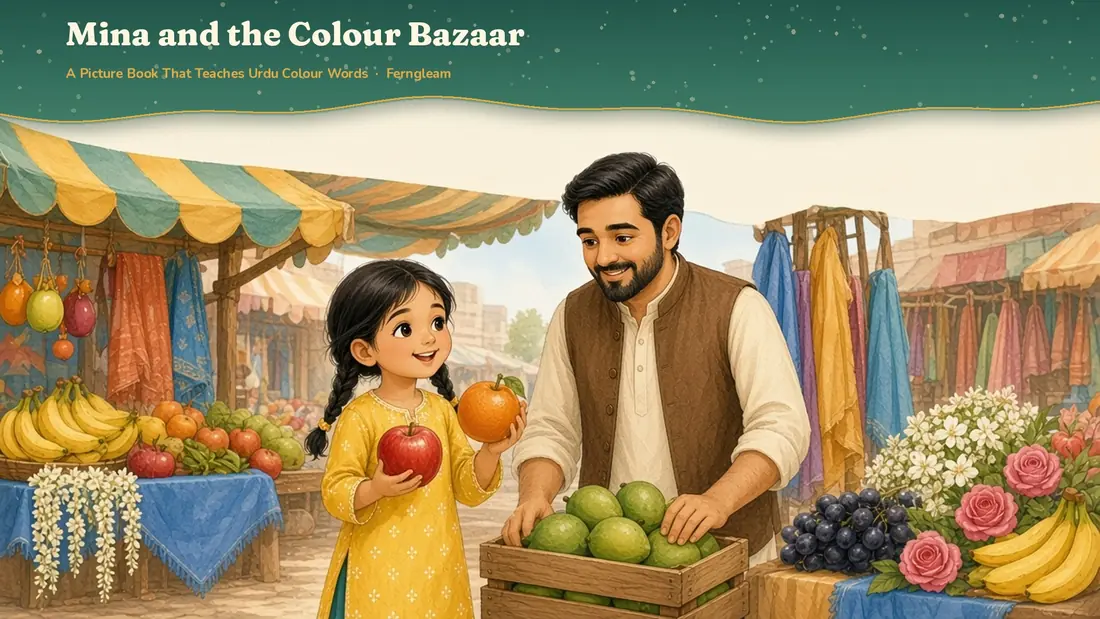 Cover of Mina and the Colour Bazaar